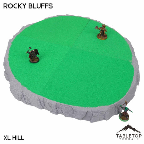 Tabletop Terrain Terrain NextGen Color / XL Hill Rocky Bluffs Wargaming Hills