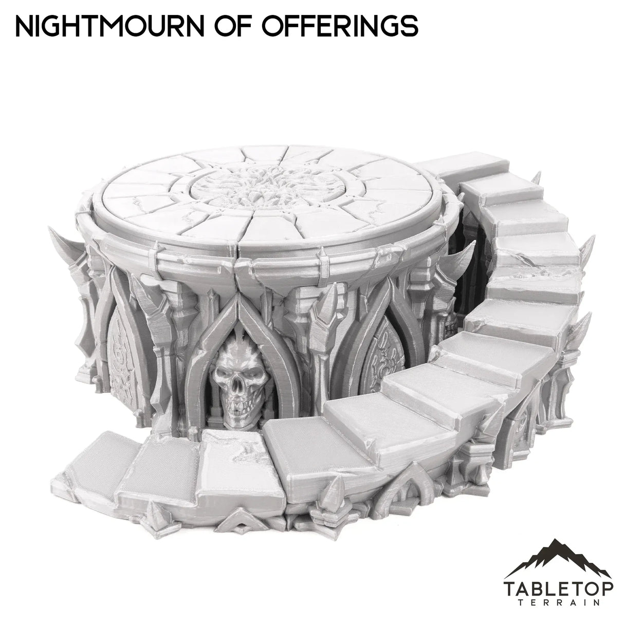 Tabletop Terrain Terrain Nightmourn of Offerings - Resistance of Darkness