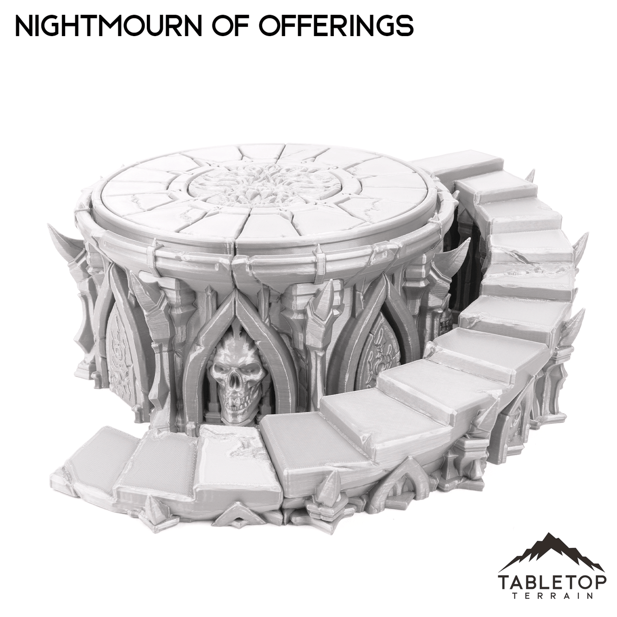 Tabletop Terrain Terrain Nightmourn of Offerings - Resistance of Darkness