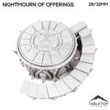 Tabletop Terrain Terrain Nightmourn of Offerings - Resistance of Darkness