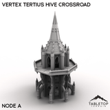 Tabletop Terrain Terrain Node A / 28/32mm Vertex Tertius Hive Crossroad