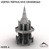 Tabletop Terrain Terrain Node A / 28/32mm Vertex Tertius Hive Crossroad
