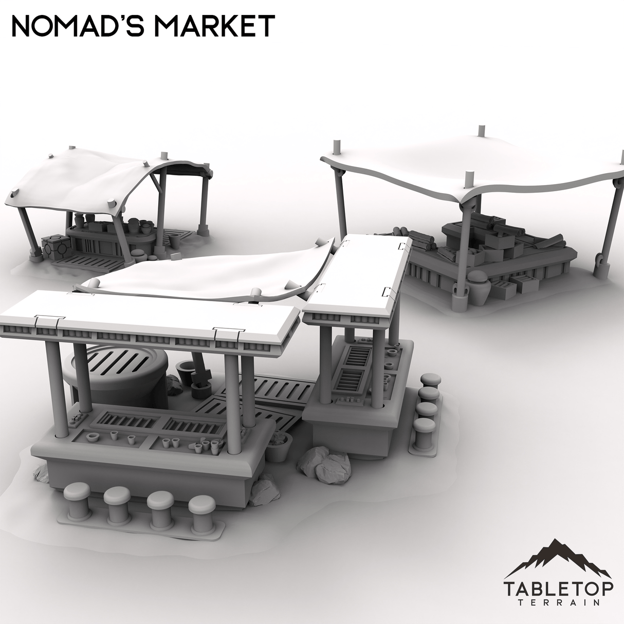 Tabletop Terrain Terrain Nomad's Market