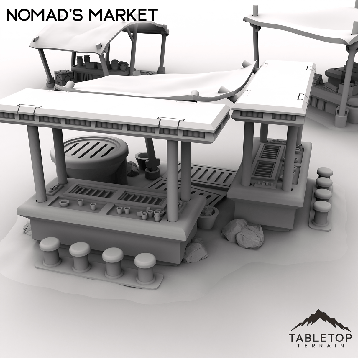 Tabletop Terrain Terrain Nomad's Market