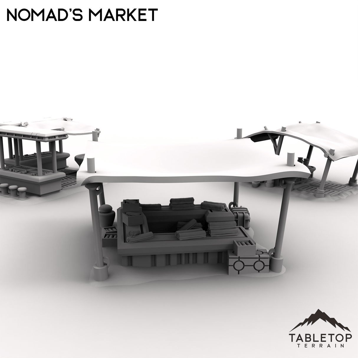 Tabletop Terrain Terrain Nomad's Market