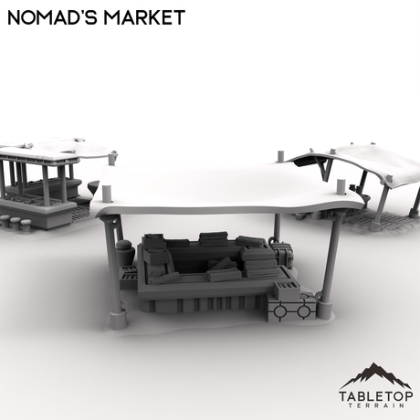 Tabletop Terrain Terrain Nomad's Market