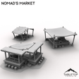 Tabletop Terrain Terrain Nomad's Market