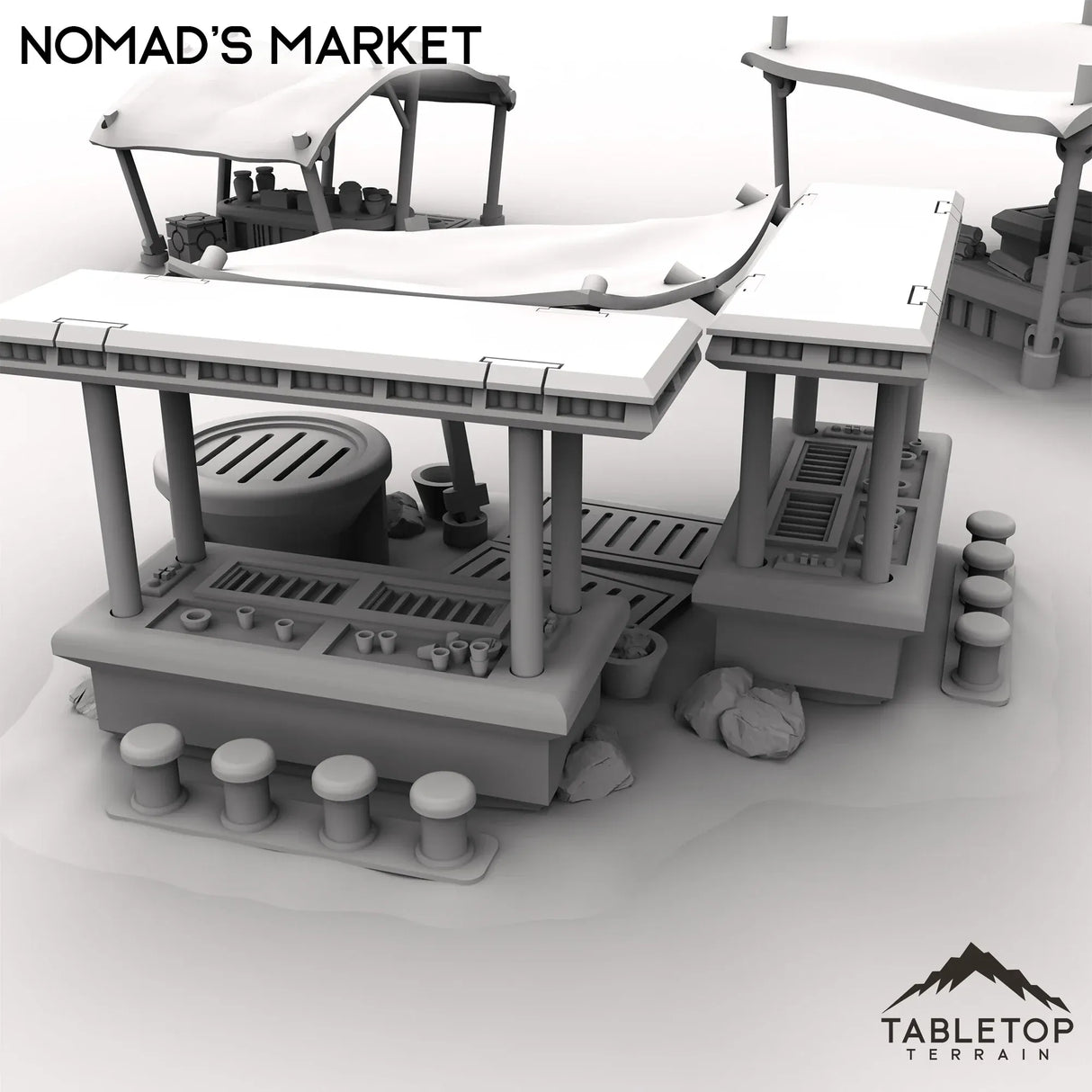 Tabletop Terrain Terrain Nomad's Market