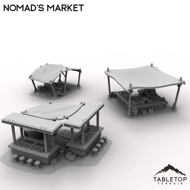 Tabletop Terrain Terrain Nomad's Market