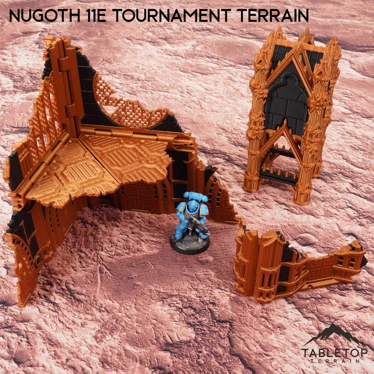 Tabletop Terrain Terrain NuGoth 11e Foldable Tournament Terrain