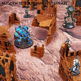 Tabletop Terrain Terrain NuGoth 11e Foldable Tournament Terrain