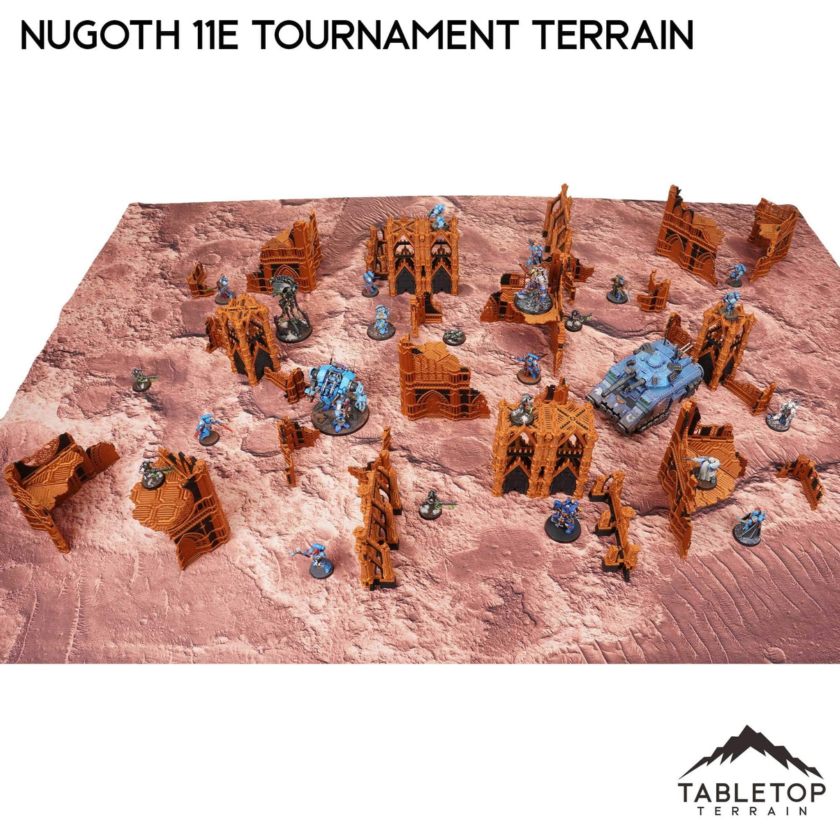 Tabletop Terrain Terrain NuGoth 11e Foldable Tournament Terrain