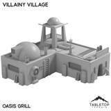 Tabletop Terrain Terrain Oasis Grill Villainy Village