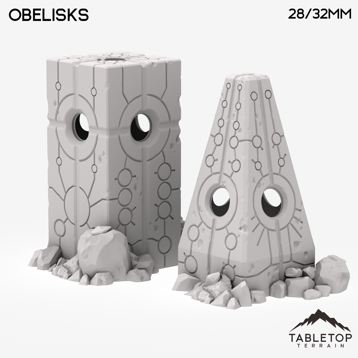 Tabletop Terrain Terrain Obelisks - Alien Artifacts