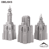 Tabletop Terrain Terrain Obelisks - Krotone, Sorcerer's Planet