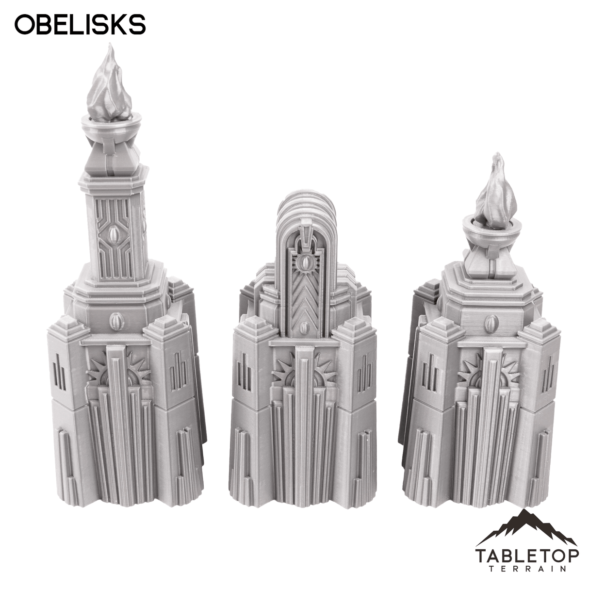 Tabletop Terrain Terrain Obelisks - Krotone, Sorcerer's Planet