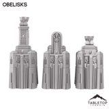 Tabletop Terrain Terrain Obelisks - Krotone, Sorcerer's Planet