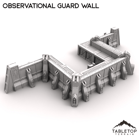 Tabletop Terrain Terrain Observational Guard Wall