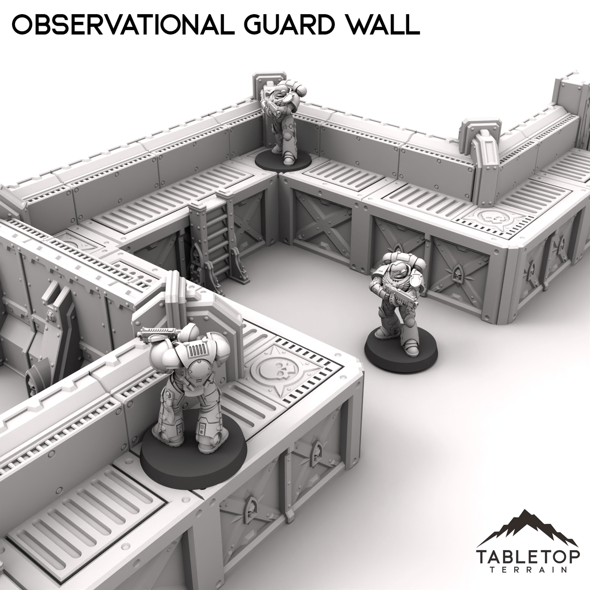 Tabletop Terrain Terrain Observational Guard Wall