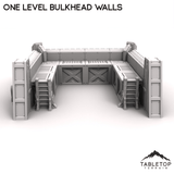 Tabletop Terrain Terrain One Level Bulkhead Walls