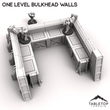 Tabletop Terrain Terrain One Level Bulkhead Walls