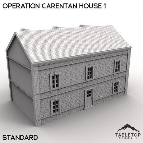 Tabletop Terrain Terrain Operation Carentan House 1