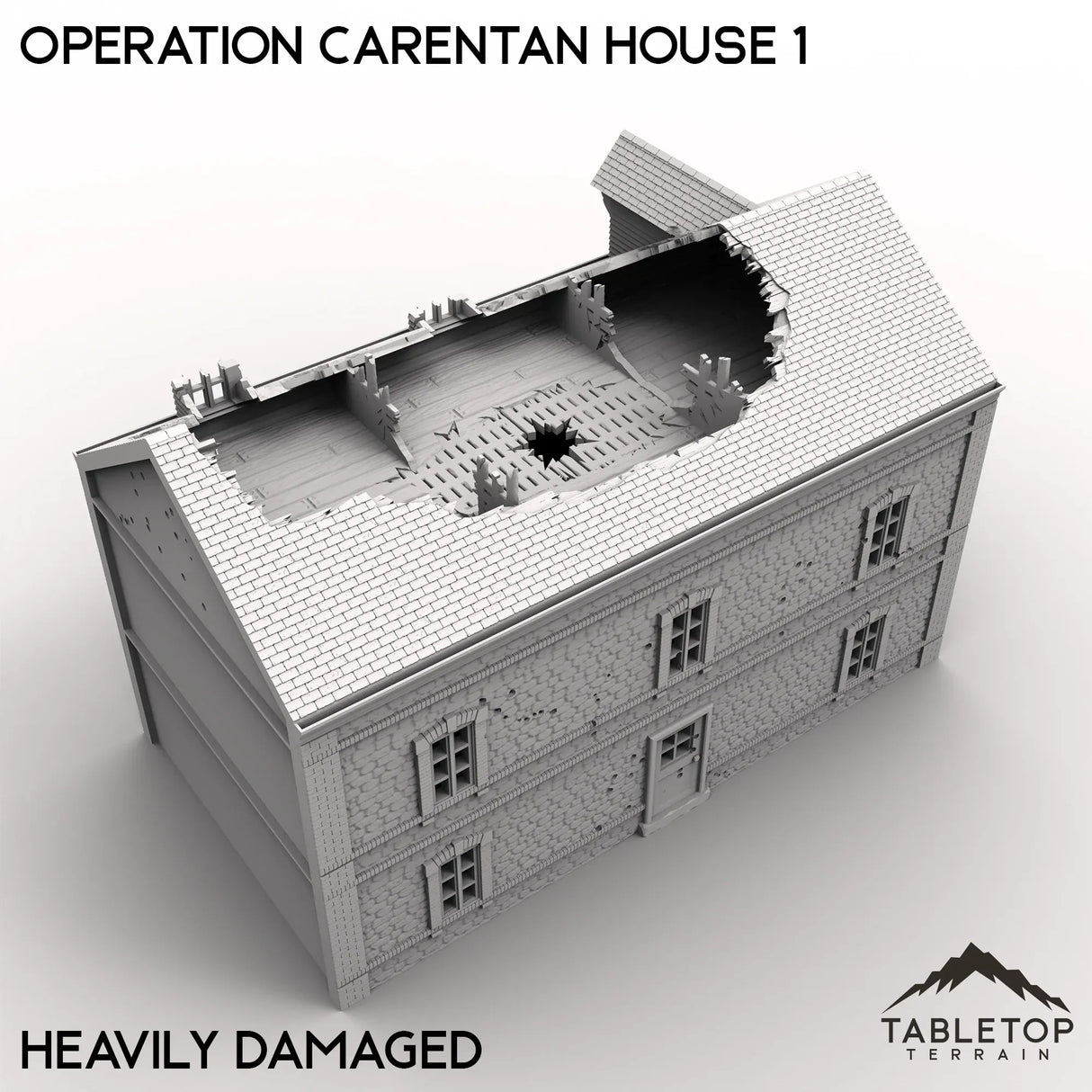 Tabletop Terrain Terrain Operation Carentan House 1