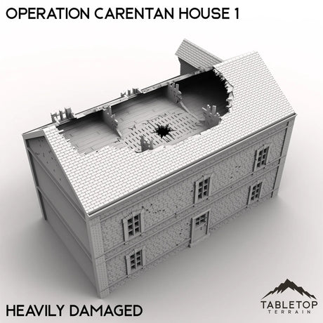 Tabletop Terrain Terrain Operation Carentan House 1