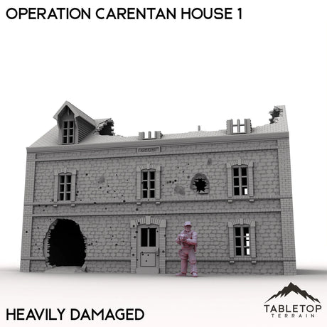 Tabletop Terrain Terrain Operation Carentan House 1