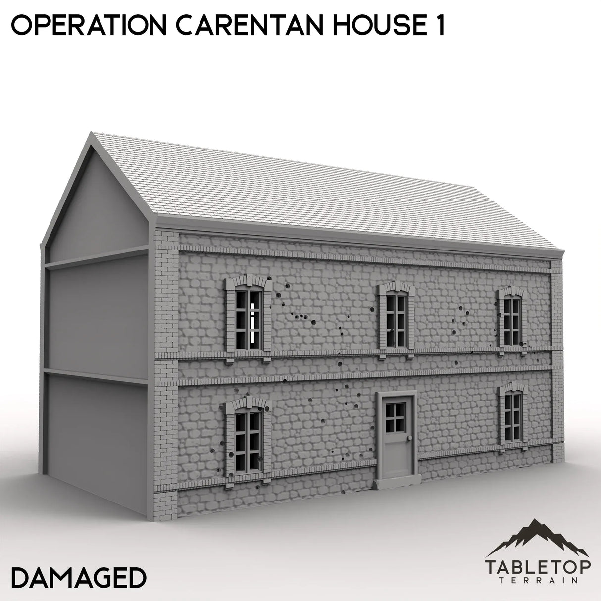 Tabletop Terrain Terrain Operation Carentan House 1