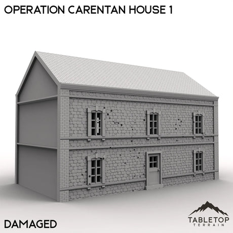 Tabletop Terrain Terrain Operation Carentan House 1