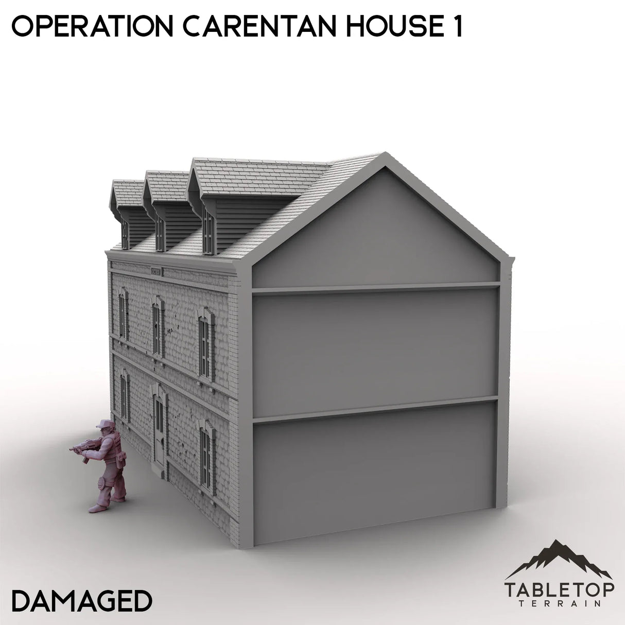 Tabletop Terrain Terrain Operation Carentan House 1