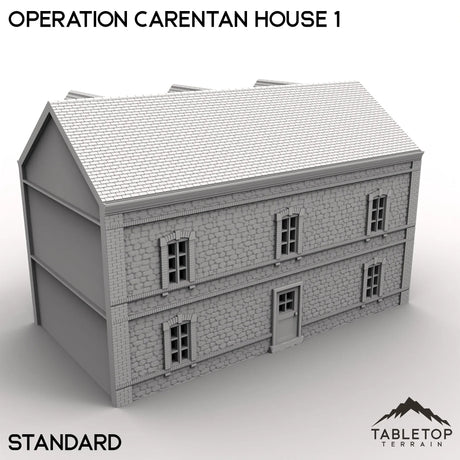 Tabletop Terrain Terrain Operation Carentan House 1