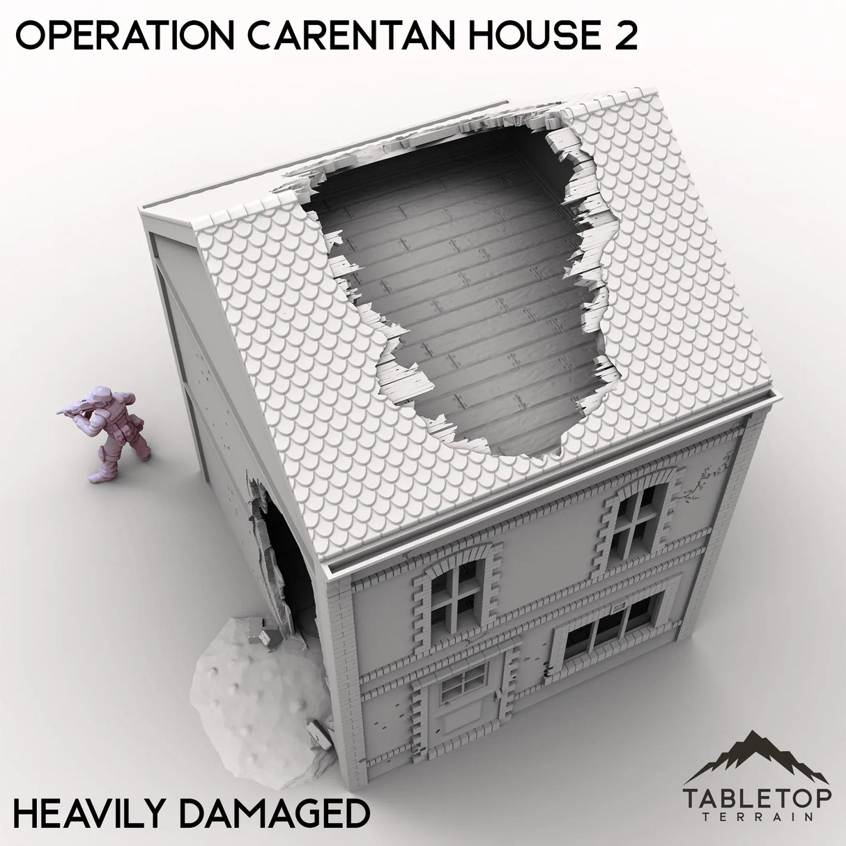 Tabletop Terrain Terrain Operation Carentan House 2