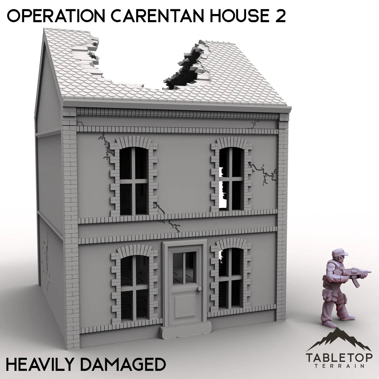Tabletop Terrain Terrain Operation Carentan House 2