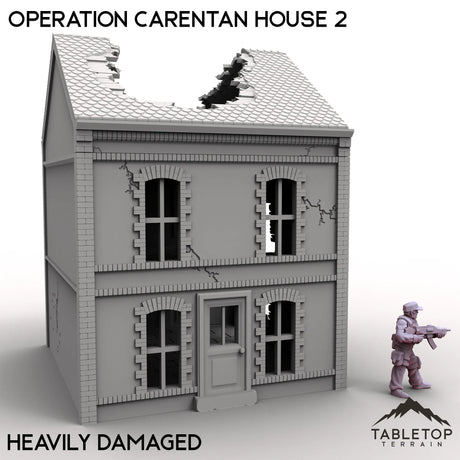 Tabletop Terrain Terrain Operation Carentan House 2