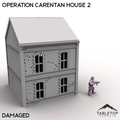 Tabletop Terrain Terrain Operation Carentan House 2