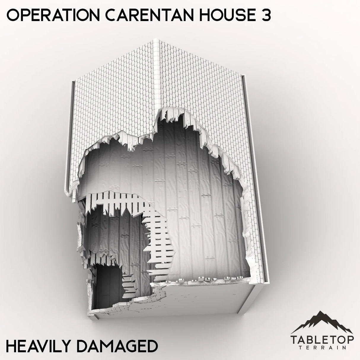 Tabletop Terrain Terrain Operation Carentan House 3