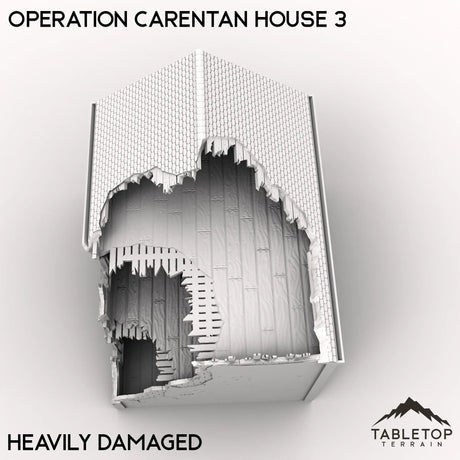 Tabletop Terrain Terrain Operation Carentan House 3