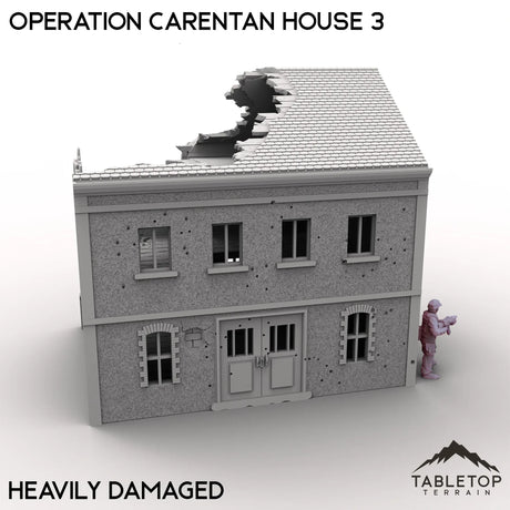 Tabletop Terrain Terrain Operation Carentan House 3