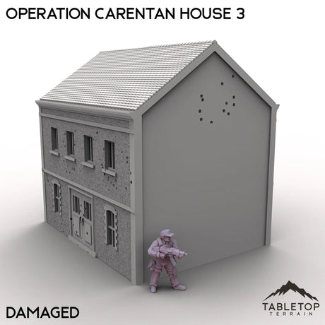 Tabletop Terrain Terrain Operation Carentan House 3