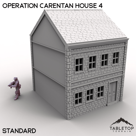 Tabletop Terrain Terrain Operation Carentan House 4
