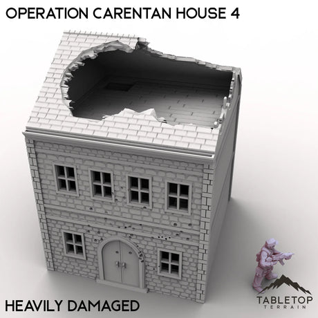 Tabletop Terrain Terrain Operation Carentan House 4