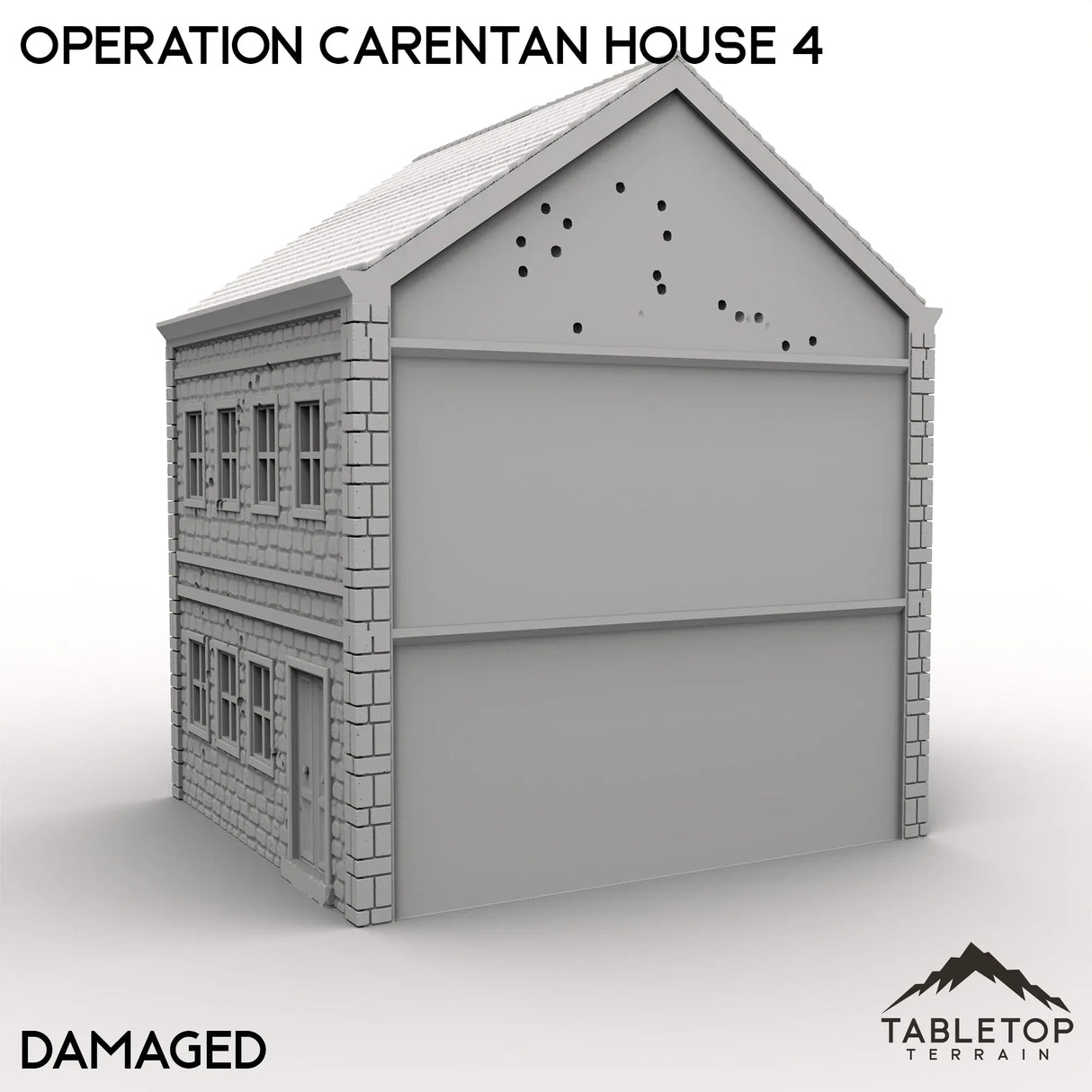 Tabletop Terrain Terrain Operation Carentan House 4
