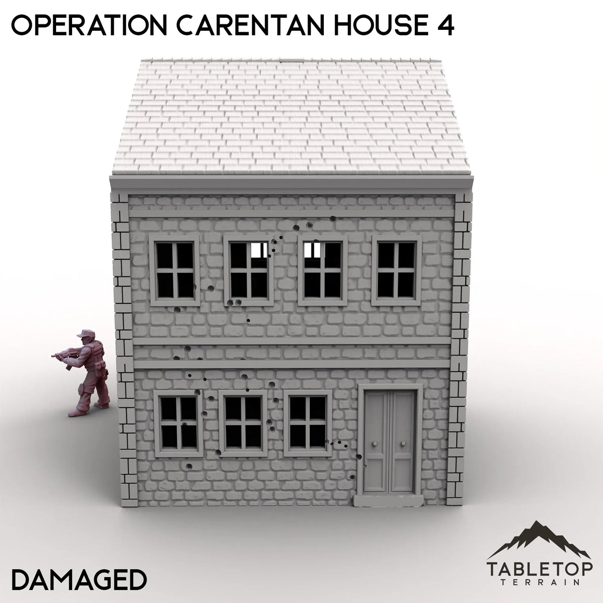 Tabletop Terrain Terrain Operation Carentan House 4