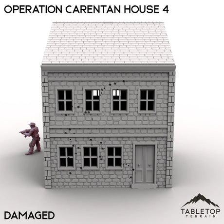 Tabletop Terrain Terrain Operation Carentan House 4