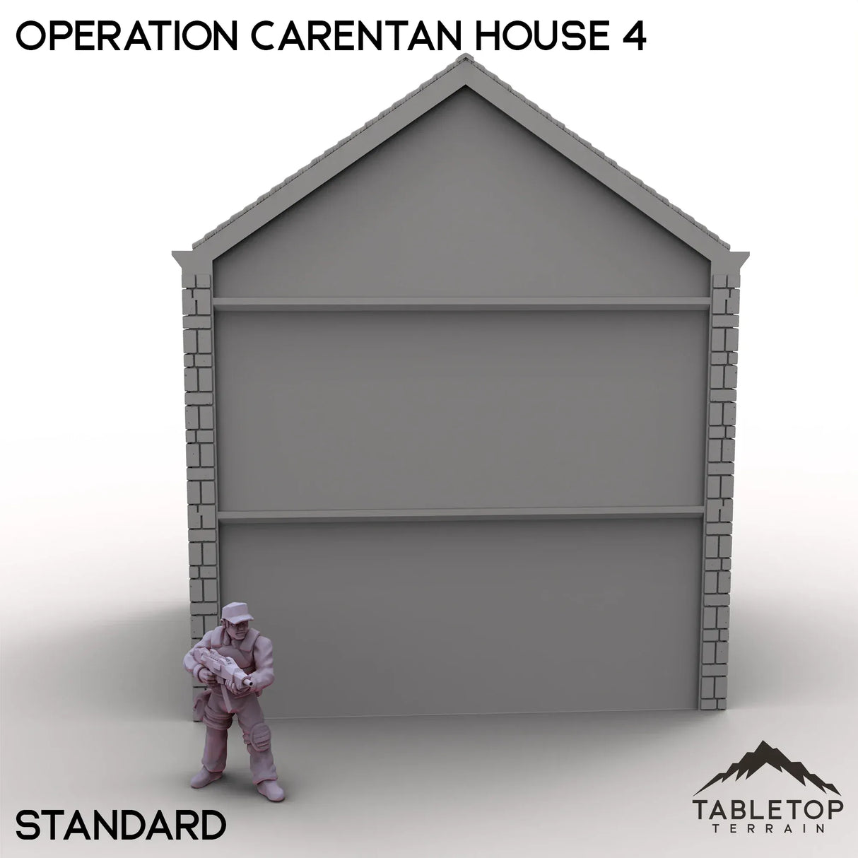 Tabletop Terrain Terrain Operation Carentan House 4