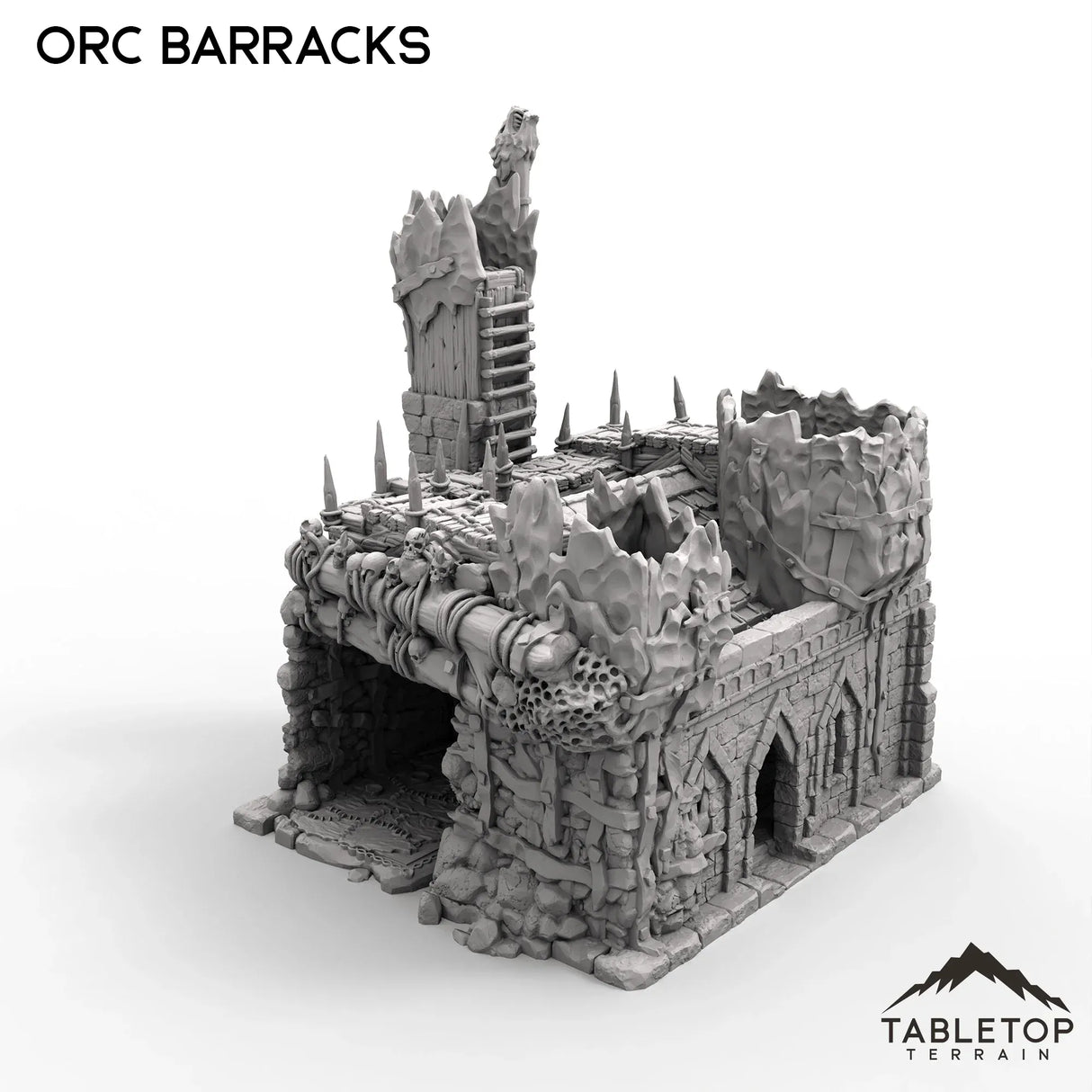 Tabletop Terrain Terrain Orc Barracks - Kingdom of Azragor
