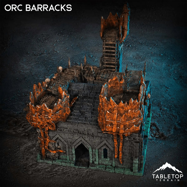 Tabletop Terrain Terrain Orc Barracks - Kingdom of Azragor