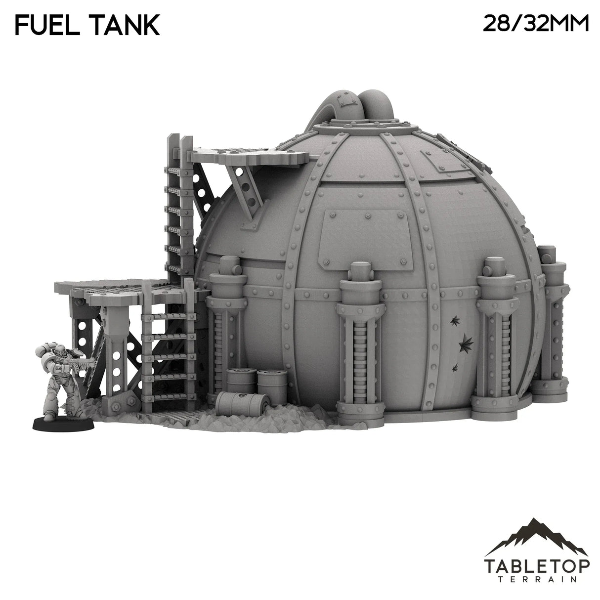 Tabletop Terrain Terrain Orc Fuel Tank - Warpzel-1A Orc Space Program